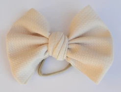Bella Reese Ivory 6'' Bella Bow