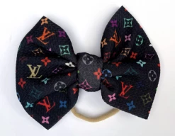 Bella Reese Black Designer Inspired 6'' Bella Bow