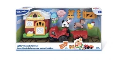 KIDSOURCE Lights N Sounds Farm Playset