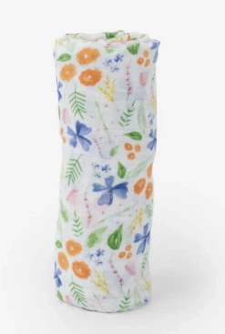 Little Unicorn Cotton Muslin Swaddle Blanket - Mountain Bloom Baby Accessories
