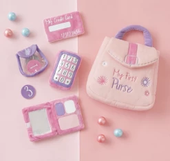 Mudpie Accessories Baby Accessories MY FIRST PURSE PLUSH SET