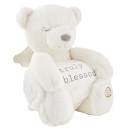 Mudpie Accessories ANGEL BEAR BLANKET PAL