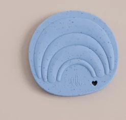 Three Hearts RAINBOW TEETHER