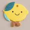 Three Hearts Baby Accessories LEMON SILICONE TEETHER