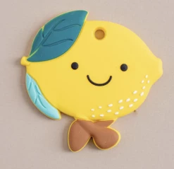 Three Hearts Baby Accessories LEMON SILICONE TEETHER