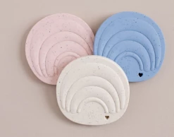 Three Hearts RAINBOW TEETHER