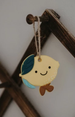 Three Hearts Baby Accessories LEMON SILICONE TEETHER