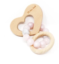 Baby Registry HEART RATTLE