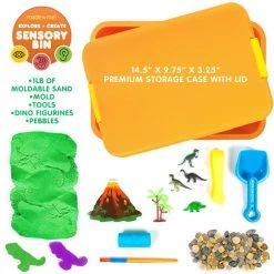 HORIZON GROUP Toys Made By Me! Explore + Create Dinosaur Sensory Bin