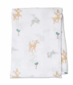 Little Unicorn Baby Accessories Little Fawns Cotton Blanket