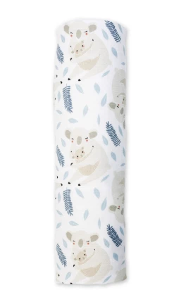 Lulujo Koala Muslin Blanket Baby Accessories