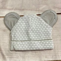 Paty Bear Cap Grey W/Grey Trim