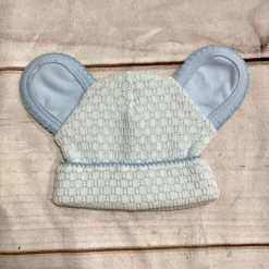 Paty Bear Cap Blue W/Blue Trim