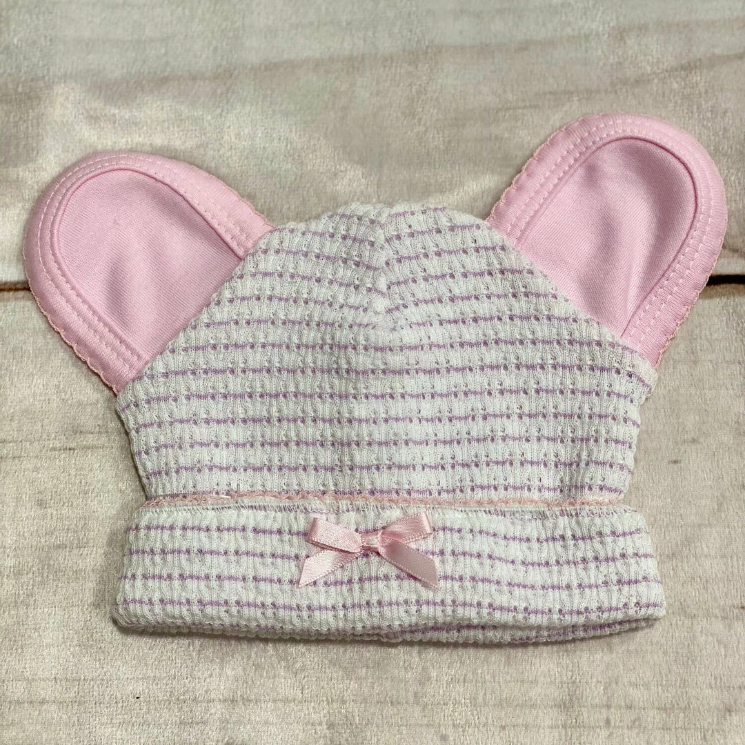 Flash Sale ๐ Paty Bear Cap Lavender W/Pink Trim Infant Clothing ๐คฉ 1 Paty Bear Cap Lavender W/Pink Trim Infant Clothing