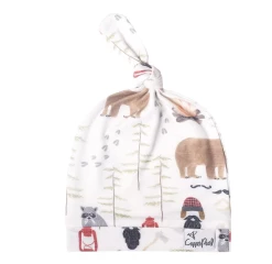 Copper Pearl LumberJack Top Knot Hat