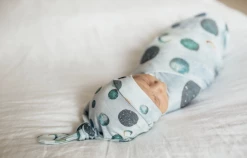 Copper Pearl Lunar Top Knot Hat Baby Accessories