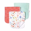 Copper Pearl Baby Accessories NAUTICAL 3PK BURP CLOTH SET