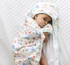 Copper Pearl Baby Accessories NAUTICAL KNIT HOODED TOWEL