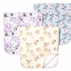 Copper Pearl Baby Accessories Morgan 3pk Burp Cloth Set