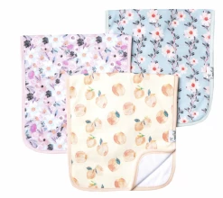 Copper Pearl Baby Accessories Morgan 3pk Burp Cloth Set