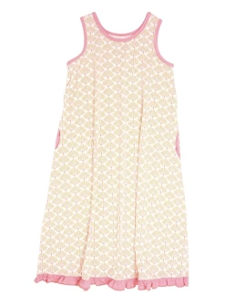 Sweet Bamboo PEACOCK BOHO TANK STRAP DRESS Infant Clothing