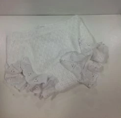 WHITE EYELET PATY BLOOMER Infant Clothing