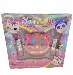 HOT FOCUS INC Caticorn Glam Me Up Eyeshadow & Moody Lipstick