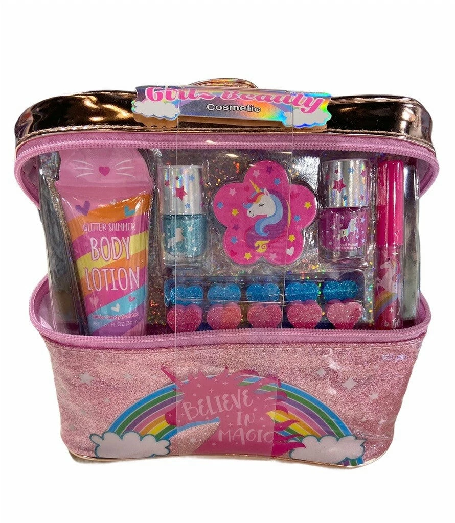 Cheap ❤️ HOT FOCUS INC UNICORN GIRLZ BEAUTY COSMETIC BAG SET Toys 🔔 1 HOT FOCUS INC UNICORN GIRLZ BEAUTY COSMETIC BAG SET Toys