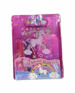 HOT FOCUS INC UNICORN CLIPBOARD STORAGE CASE
