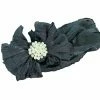 Baby Registry BLACK W/PEARL KNOT HEADBAND