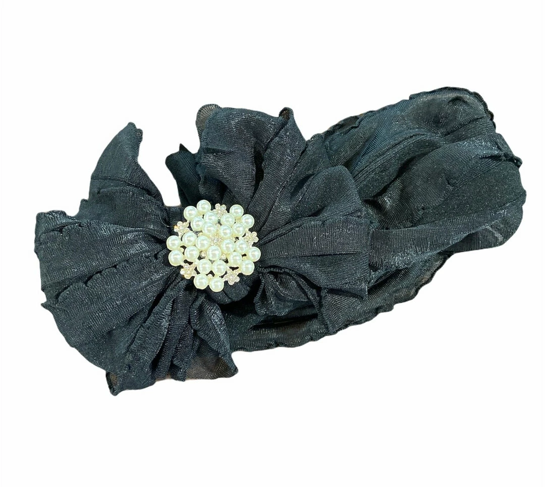 Buy ๐ Baby Registry BLACK W/PEARL KNOT HEADBAND ๐ 1 Baby Registry BLACK W/PEARL KNOT HEADBAND