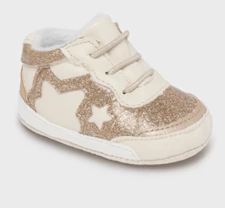 Mayoral Accessories Gold Star Glitter Sneaker