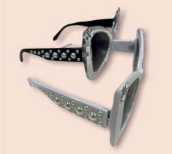 Bari Lynn Gifts Crystallized Pearl Sunglasses