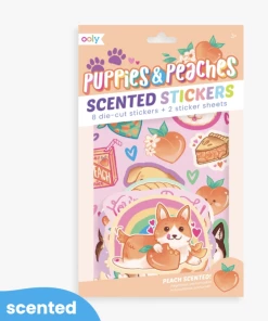 OOLY Toys Puppies & Peaches Scented Stickers