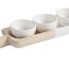 Mudpie Decor PAULOWNIA TRAY & DIP SET