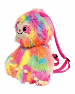 I SCREAM Toys RAINBOW SLOTH BACKPACK