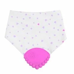 Chewbeads Drool Bib Hearts