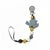 Chewbeads Dino Pacifier Clip Baby Accessories