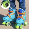 HEARTHSONG Toys One2Go Adjustable Roller Skates Featuring Shark Wheels Jr.