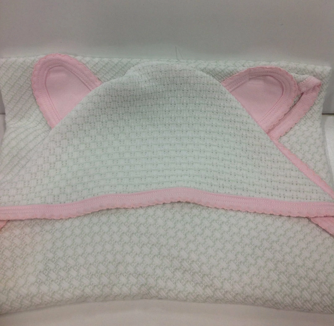 Promo โค๏ธ Paty MINT STRIPE BLKT W/EARS Infant Clothing ๐งจ 1 Paty MINT STRIPE BLKT W/EARS Infant Clothing