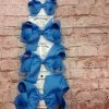 Beckys Copen Blue Hairbow