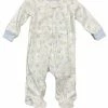 BABY LOREN Nursery Rhymes Blue Footie Infant Clothing
