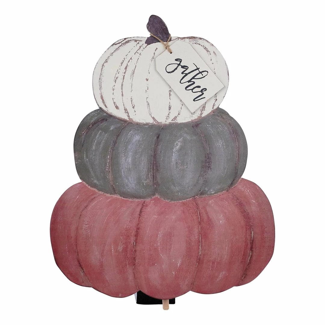 Flash Sale 😀 GLORY HAUS Decor Gather 3 Pumpkins Topper ⌛ 1 GLORY HAUS Decor Gather 3 Pumpkins Topper