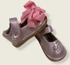 MOOSHU SHOES Squeaky Rose Gold Mary Jane