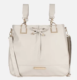 Mayoral Accessories Sand Patent Leather Diaper Bag