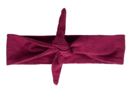 Headbands Of Hope Baby Accessories Maroon Solid Knotted Headband