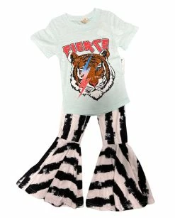 Rockin Royalty Rocker Stripe Bell Bottoms