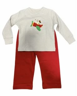 Dog In Airplane Boy Squiggles Set