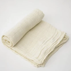 Little Unicorn Muslin Swaddle Blanket - Linen Baby Accessories