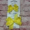 Beckys Lemon Hairbow